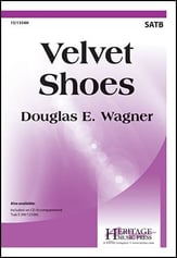 Velvet Shoes SATB choral sheet music cover